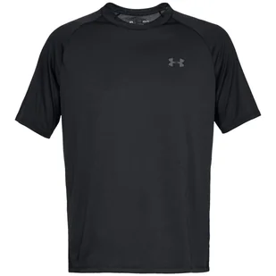 Koszulka męska Under Armour Tech SS Tee 2.0 Rozmiar: L / Kolor: czarny - Koszulki sportowe męskie - miniaturka - grafika 1