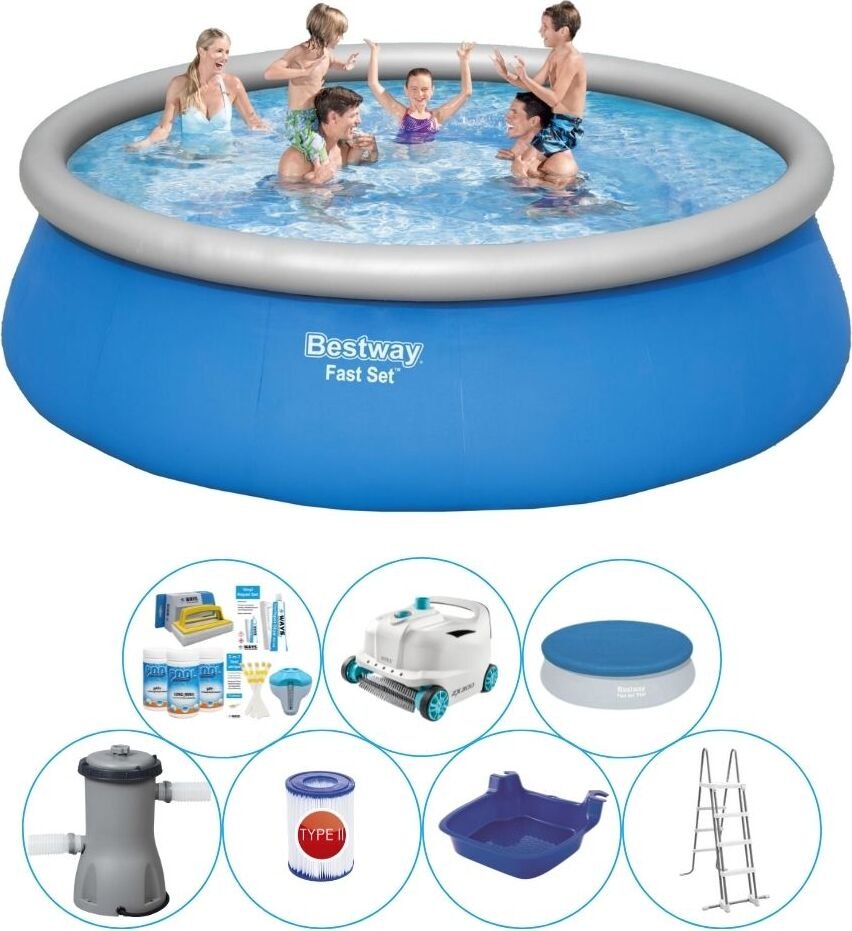 Zestaw basenowy - Bestway Fast Set 457x122 cm okrągły