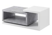 Ławy i stoliki kawowe - Stolik kawowy Bota 97 - biały / beton colorado - miniaturka - grafika 1