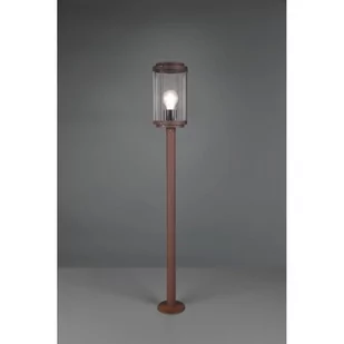 Trio Tanaro 402360124 lampa stojąca zewnętrzna ogrodowa IP44 1x40W E27 miedziany - Lampy ogrodowe - miniaturka - grafika 1