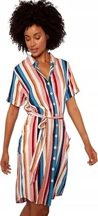 PROTEST KOLOROWA SUKIENKA W PASKI Z PASKIEM KOSZULOWA 40 JQA - Sukienki PROTEST KOLOROWA SUKIENKA W PASKI Z PASKIEM KOSZULOWA 40 JQA - Sukienki - miniaturka - grafika 1