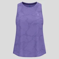 Koszulki sportowe damskie - Koszulka damska bez rękawów Odlo ZEROWEIGHT ENGINEERED CHILL-TEC Tank crew neck - miniaturka - grafika 1
