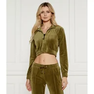 Bluzy damskie - Juicy Couture Bluza TASHA Cropped Fit - miniaturka - grafika 1