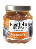 Mokra karma dla kotów - Basttet'o Holistic filet jagnięcy w galerecie dla kotów 130g - miniaturka - grafika 1