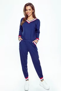 Eldar Komplet Piżamowy Fanny Homewear Granatowy 2Xl - Piżamy damskie - miniaturka - grafika 1