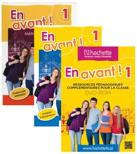 En Avant 1. Podręcznik wieloletni, zeszyt ćwiczeń i materiały dydaktyczne do języka francuskiego dla szkoły podstawowej - Fabienne Gallon, - Książki do nauki języka francuskiego - miniaturka - grafika 1