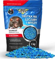 Zwalczanie i odstraszanie szkodników - NO PEST Trutka na Szczury i Myszy 1kg Środek Granulat Ziarno Trucizna na Myszy Szczury Gryzonie - miniaturka - grafika 1