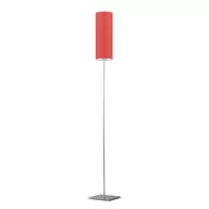 Lampy stojące - Lampa podłogowa LYSNE Florencja, 60 W, E27, czerwona/chrom, 165x20 cm - miniaturka - grafika 1