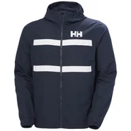 Kurtki męskie - Męska Kurtka przejściowa HELLY HANSEN SALT STRIPED WINDBREAKER JKT 34453_597 – Granatowy - miniaturka - grafika 1
