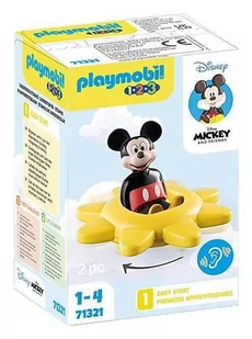 Playmobil Disney & Mickey and Friends 1.2.3 & Disney: Myszka Miki i słoneczko-grzechotka 71321 - Klocki - miniaturka - grafika 1