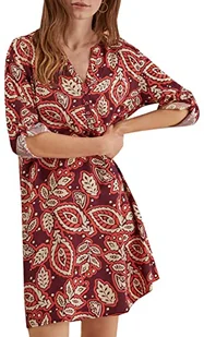 Women'secret Damska Koszulka Plażowa, Granat, XL - Koszulki i topy damskie - miniaturka - grafika 1