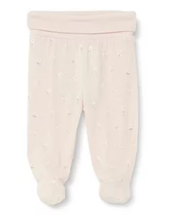 Śpiochy dla niemowląt - Sanetta Dziewczęce spodnie oczko różowa piżama dla małych dzieci (2 sztuki) - grafika 1