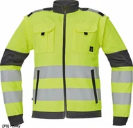 Odzież robocza - CERVA MAX VIVO HV - kurtka - żółty 48 - miniaturka - grafika 1