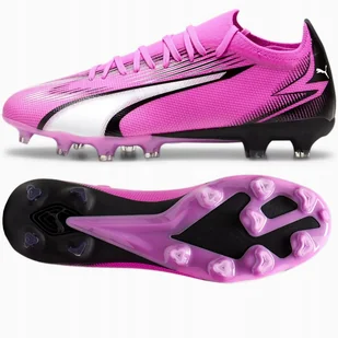 Buty Puma Ultra Match FG/MG 107754-01 różowy 46 1/2 - Piłka nożna - miniaturka - grafika 1