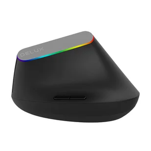 pionowa Delux M618C 2.4G 1600DPI RGB (Czarna) - Myszki - miniaturka - grafika 2