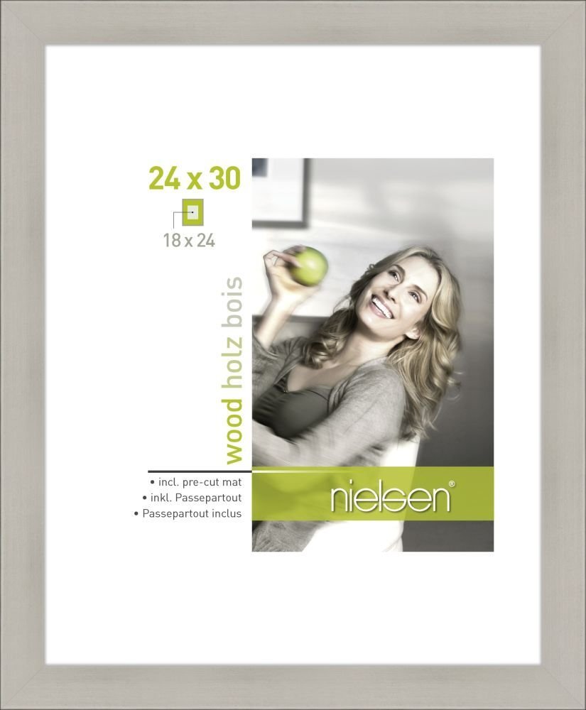Nielsen Design Apollo silver 24x30 Wooden Frame 8988010 - 8988010