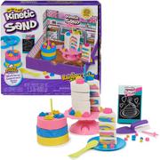 Masy plastyczne - Kinetic Sand Piasek kinetyczny Rainbow Cake Shoppe Zestaw Ciastkarnia Cukiernia Torty Ciasta + akcesoria - miniaturka - grafika 1