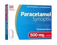 Leki przeciwbólowe - Synoptis Pharma Paracetamol Synoptis 500 mg 10 tabletek 3597042 - miniaturka - grafika 1