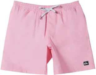 szorty kąpielowe mięske QUIKSILVER EVERYDAY SOLID VOLLEY 15 Prism Pink - MEQ0 - Spodenki damskie - miniaturka - grafika 1