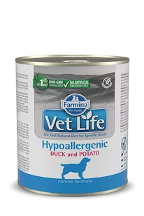 Farmina Vet Life Hypoallergenic Duck & Potato Dog 300g 22635-uniw - Mokra karma dla psów - miniaturka - grafika 1