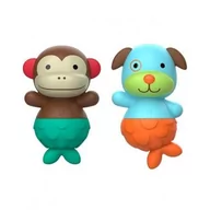 Zabawki do kąpieli - Skip Hop Pływający Duet Zoo Małpka/piesek - miniaturka - grafika 1