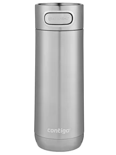 Kubek termiczny Contigo Luxe Autoseal 470ml - Stainless Steel - Kubki termiczne - miniaturka - grafika 1