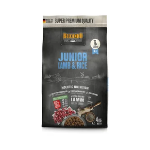 Belcando Junior Lamb & Rice Sucha karma dla psów jagnięcina i ryż 4kg - Sucha karma dla psów - miniaturka - grafika 1