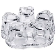 Świece - Podgrzewacz do dzbanka TADAR Tealight Serduszka, 6x14x15 cm - miniaturka - grafika 1