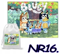 Puzzle - PUZZLE 35 EL. UKŁADANKA PREZENT NIEBIESKI PIESEK + WORECZEK Z NADRUKIEM - miniaturka - grafika 1