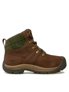 Keen Trekkingi Kaci III Winter Mid Wp 1027827 Brązowy - Buty trekkingowe damskie - miniaturka - grafika 1