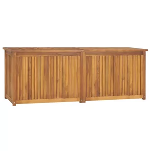 Lumarko Skrzynia ogrodowa, 150x50x53 cm, lite drewno tekowe - Skrzynie ogrodowe - miniaturka - grafika 1