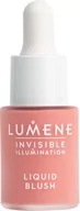 Róże do policzków - LUMENE - INVISIBLE ILLUMINATION - LIQUID BLUSH - Płynny róż z serum - 15 ml - PINK BLOSSOM - miniaturka - grafika 1