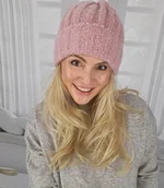 Czapki i chusty sportowe męskie - Stylowa damska czapka zimowa beanie - miniaturka - grafika 1