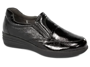 Półbuty Caprice 9-24755-29 017 Black Naplak - CAPRICE - Półbuty damskie - miniaturka - grafika 1