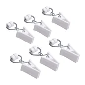 Akcesoria do wystroju okien - Żabki z rolką do szyny sufitowej aluminium 20 szt. - miniaturka - grafika 1