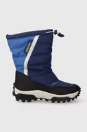 Buty dla chłopców - Geox śniegowce Himalaya kolor niebieski - miniaturka - grafika 1
