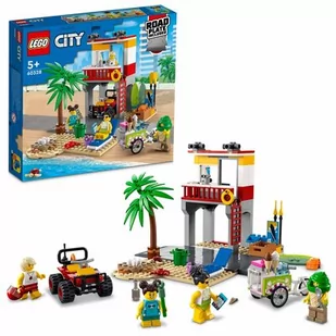 LEGO City Stanowisko ratownicze na plaży 60328 - Klocki - miniaturka - grafika 1