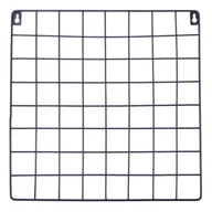 Gadżety do domu - Czarna metalowa kratka-organizer Reminder, 60x60 cm - miniaturka - grafika 1