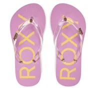 Buty dla dziewczynek - Japonki Roxy ARGL100324 Przezroczysty - miniaturka - grafika 1