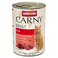 Mokra karma dla kotów - Zestaw Animonda Carny Adult, 12 x 400 g - Czysta wołowina - miniaturka - grafika 1
