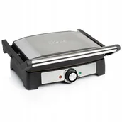 Grille elektryczne - Tristar Contact Grill PD-8916 Table 1500 W Stainless Steel/Black - miniaturka - grafika 1