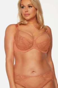 Bella Misteria Biustonosz Morelowa Iluzja 104 95 F Pomarańczowy - Biustonosze - miniaturka - grafika 1