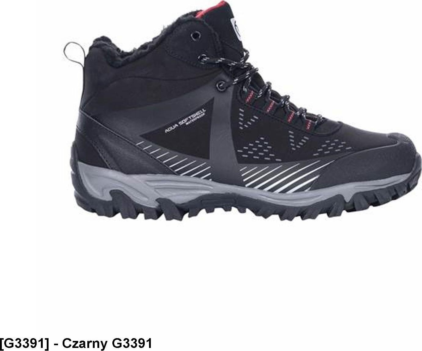 Ardon ARDONFORCE WINTER - trzewik, cholewka SOFTSHELL, podszewka futerko syntetyczne, membrana wodoodporna, podeszwa EVA/GUMA antypoślizgowa, wymienna wkładka BASIC 39