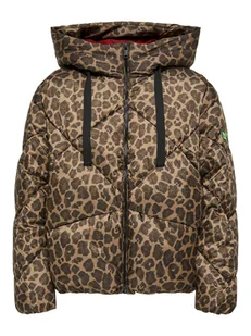 ONLY Kurtka pikowana w kolorze jasnobrązowym - Kurtki damskie - miniaturka - grafika 1