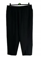 Spodnie damskie - Spodnie Damskie Materiałowe Czarne Rozmiar 50 *Alfred Dunner* - miniaturka - grafika 1