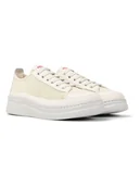 Trampki damskie - Camper Sneakersy "Runner Up" w kolorze kremowym - miniaturka - grafika 1