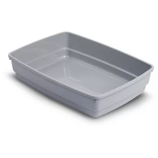 Kuweta Otwarta Dla Kota Prosta Plastikowa 42X33 Cm - Kuwety dla kotów - miniaturka - grafika 1