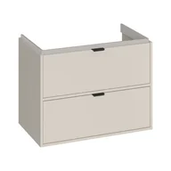 Szafki łazienkowe - Szafka pod umywalkę wisząca Atrato 79.4x44.8x60.5 cm kaszmir Cersanit - miniaturka - grafika 1