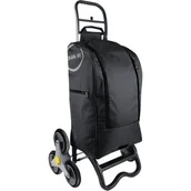 Torby i wózki na zakupy - Wózek na zakupy CASA SI City Line Buddy Czarny - miniaturka - grafika 1