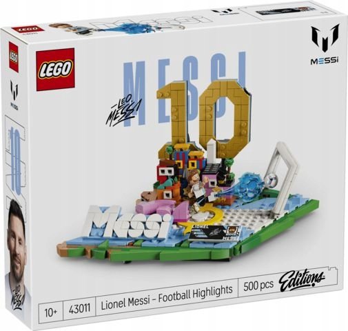 Lego Lionel Messi Piłkarskie Momenty 43011